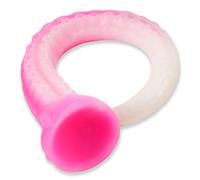 AMAZBEE Tentacolo rosa Plug anale per la stimolazione della prostata e del punto G Butt Plug in silicone a forma di polipo con ventosa Monster Anus Sex Toys (L,1)