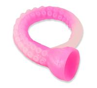 AMAZBEE Tentacolo rosa Plug anale per la stimolazione della prostata e del punto G Butt Plug in silicone a forma di polipo con ventosa Monster Anus Sex Toys (S,1)