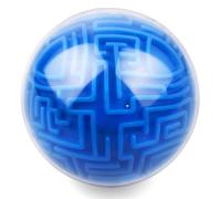 Amaze - Palla labirinto sequenziale di memoria 3D, giocattolo giocattolo per bambini e adulti, sfide per amanti del gioco, gioco rompicapo (blu)