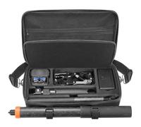 AMAZEAR Custodia da trasporto per DJI Osmo 360 accessori, borsa da viaggio portatile in nylon Osmo360 per action camera con tracolla, adatta per selfie stick da 2,5 m (nero)
