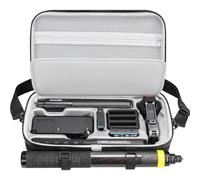 AMAZEAR Custodia per Insta360 X4 / Insta360 X5,Compatibile con il Bastone per Selfie Esteso da 3m (9,8ft),Borsa a Spalla Portatile e Impermeabile per Insta360 X4 X5 X3 ONE X2 Accessori