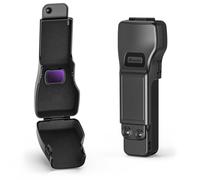 Amazear Custodia protettiva per DJI Osmo Pocket 3 accessori, copriobiettivo per fotocamera DJI Pocket3, custodia rigida con rivestimento morbido, design compatto, apertura e chiusura rapida, nero