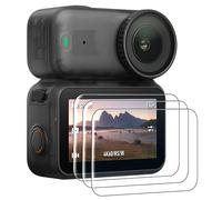 AMAZEAR Pellicola protettiva per DJI Osmo Nano accessori, confezione da 3 pezzi, DJI Osmo Nano Action Camera in vetro temperato, durezza 9H, sensibilità al tatto, ultra trasparente