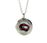 AMAZETEC Collana con ciondolo a medaglione per sport come regalo per lo sposo o per triathlon