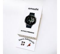 Amazfit Active 3 Premium 45mm Smartwatch Uomo GPS Mappe Offline Atlas Blue