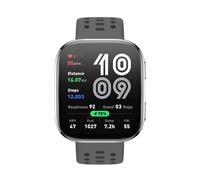 Amazfit Bip 6 Charcoal 5 cm (1.97") AMOLED Digitale 390 x 450 Pixel Touch screen Argento GPS (satellitare)