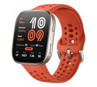 Amazfit Bip 6 Smart Watch 46 mm, batteria da 14 giorni, display AMOLED 1,97", GPS e mappe gratuite, IA, Bluetooth per chiamate e messaggi, Sleep Tracker, 140+ modalità di allenamento, 5 ATM, Rosso