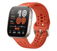 Amazfit Bip 6 Red 5 cm (1.97") AMOLED Digitale 390 x 450 Pixel Touch screen Oro GPS (satellitare)