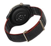 Amazfit Cinturino di ricambio ufficiale per Smartwatch, 22 mm, in nylon, compatibile Balance, Cheetah Pro, Cheetah Round, GTR 4, GTR 4 Limited Edition, GTR 3, GTR 3 Pro, GTR 2, nero, Sunset Black
