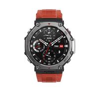 Amazfit T-Rex 3 Lava 3,81 cm (1.5'') AMOLED 48.5 mm Digitale 480 x 480 Pixel Touch screen Nero, Acciaio inox GPS (satellitare) Amazfit