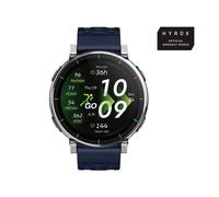 Amazfit Active 3 Premium GPS Smartwatch do biegania, AMOLED 1,32” szkło szafirowe, Bateria do 12 dni, 4GB, NFC, Mapy offline, 170+ trybów, 5 ATM, Pulsometr i tracker fitness dla Android i iPhone