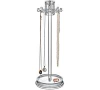 Amazing Abby - Temptation - Supporto per collane con design a gancio girevole, supporto organizer per gioielli, espositore per bracciali, albero per bracciali, soluzione perfetta per collane,