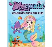 Amazing Activity Press Mermaid Coloring Book for Kids Ages 4-8 (Tascabile)