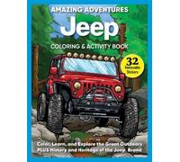 Amazing Adventures Jeep® Coloring & Activity Book (Tascabile)