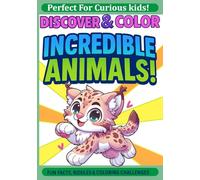 Amazing Animals Coloring - Activity Book for Curious Kids - Fun Facts, Riddles & Two Coloring Styles - Educational Coloring Book by ColoReez: Discover ... 190 pages of facts, riddles & coloring fun!