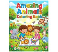 Amazing Animals Coloring Book