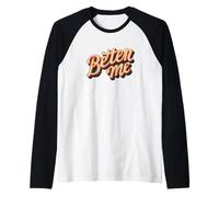 Amazing Better Me Emblem Discorso Maglia con Maniche Raglan