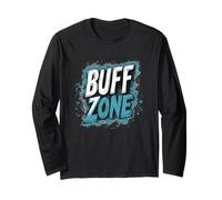 Amazing Buff Zone Emblema Grafico Maglia a Manica