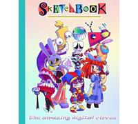 AMAZING CIR-CUS SKETCHBOOK FOR FAN TEEN MEN WOMEN KID: A COOL BLANK PAPER COMPOSITION NOTEBOOK | THICK 100 PAGES FOR WRITING AND NOTE | GREAT GIFTS FOR ADULTS, BOYS AND GIRLS | 7.5 x 9.25 Inches