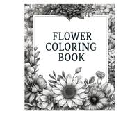 Amazing Colouring Book :Beautiful Flowers