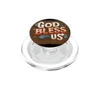 Amazing God Bless Us Costume per gli amanti del discorso PopSockets PopGrip per MagSafe