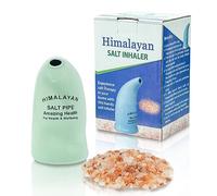 Amazing Health, pipa inalatrice originale in ceramica, sale himalayano puro al 100%