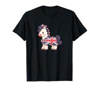 Amazing Horse Pony Costume per Gli Amanti del Regno Unito Maglietta