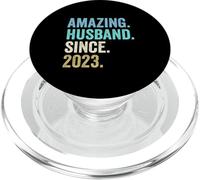 Amazing Husband Since 2023 | Anni 2 Anniversario Matrimonio PopSockets PopGrip per MagSafe