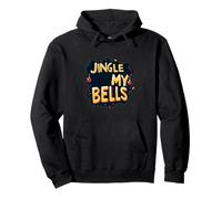 Amazing Jingle My Bells Costume per Uomo e Donna Felpa con Cappuccio