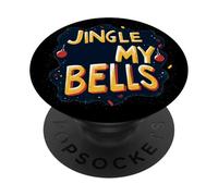 Amazing Jingle my Bells Costume per uomo e donna PopSockets PopGrip Adesivo