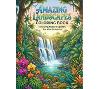AMAZING LANDSCAPES COLORING BOOK
