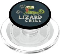 Amazing Lizard Chill Outfit per ragazzi e ragazze divertenti PopSockets PopGrip per MagSafe