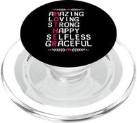 Amazing Loving Strong Happy Selfless Graceful Mother Day PopSockets PopGrip per MagSafe