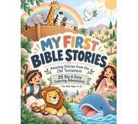 Amazing Stories from the Old Testament: 25 Big & Easy Coloring Adventures for Kids Ages 4-8