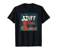 Amazing Stuff My Stocking Statement per Naughty Xmas Night Maglietta