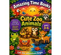 Amazing Time Book: Cute Zoo Animals