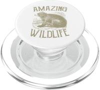 Amazing Wildlife Bear Nature Lovers Foresta Avventura PopSockets PopGrip per MagSafe