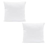 Amazinggirl Cuscini letto 45x45 cm Imbottitura cuscino per dormire o decorativi divano guanciale anallergico per letti matrimoniale o coppia pillows for bed 45 x 45 Oeko-tex Bianca - 2 pezzi