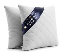 Amazinggirl Cuscini letto 80x80 cm Imbottitura cuscino per dormire o decorativi divano guanciale anallergico per letti matrimoniale o coppia pillows for bed 80 x 80 Oeko-tex Bianca - 2 pezzi