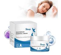 Amazingsleep Magnesium Essential Cream, Crema Al Magnesio, Lozione Al Magnesio, Lozione Al Magnesio Lenitiva Pura, Crema Al Magnesio Topica, Assorbimento Rapido Giorno E Notte (1 flacone)