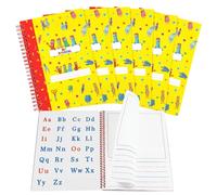 AmazingSpark 24 Pcs Story and Picture Journals, 5 x 8 Inch Drawing and Writing Notebook 100 Sheets, Blank Books for Kids to Write Stories and Illustrate for Kids, Kindergarten, Toddlers, Educational