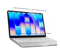 AMAZINGthing Pellicola protettiva magnetica per MacBook Neo 13" [RADIX MagClear], pellicola trasparente HD, durezza 9H, profilo sottile 200μm, riutilizzabile con cartella, fissaggio magnetico senza