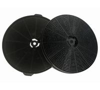 Amazinpure 2x filtri carbone 175x25 mm per cappa aspirante, compatibili con TMFILT4 Respecta MIZ1000N MIZ1000 FIREGAS CC170 Klarstein 10032841 10032843