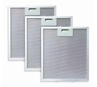 Amazinpure 3 filtri in alluminio, 267 x 305 x 9 mm, compatibili con Elica GRI009219 Ariston C00280008 AEG 405509917 Bauknecht 48200031 Juno