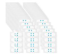 Amazleer 120 adesivi invisibili per il lifting da donna, nastro adesivo per lifting, a forma di V, per il viso, per il sollevamento della pelle, per nascondere le rughe, per il trucco (200 pezzi)