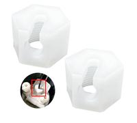 Amazleer Set di 2 dadi di ricambio per SodaStream, accessori per Crystal 1.0 e 2.0, connettore per tubo CO2, perfetti per collegamento senza perdite (2)