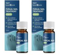 Amazon Basic Care Liquido per il trattamento micotico delle unghie, 10ml (Confezione da 2)