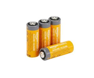 Amazon Basics, 4 batterie alcaline 23A, 12 Volt, lunga durata