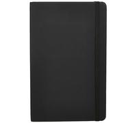 Amazon Basics A5 Classic Notebook, blocco note diario per ufficio, scuola, casa, scrittura e presa di appunti, a righe, 240 pagine, nero