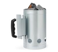 Amazon Basics Accendifuoco per Carbone, per Barbecue e Barbecue a carbonella, Argento, Confezione da 1